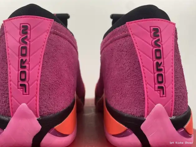 1st Kicks Shoes Pink DH4121-600 (W) Retro Shocking 14 Jordan Low 0514